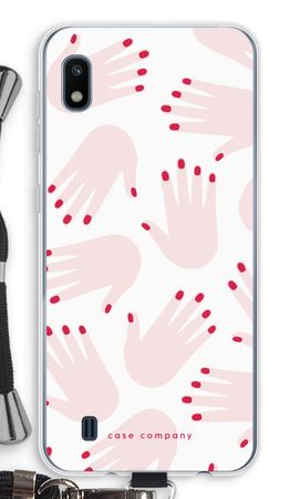 Hands pink