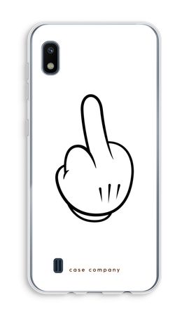 Middle finger white