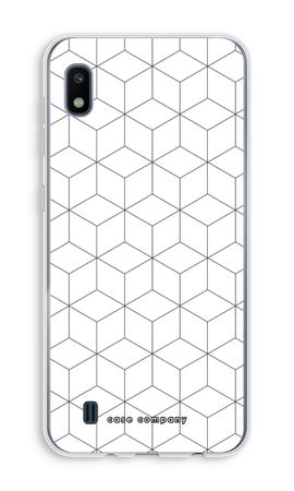 Cubes black and white