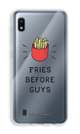 Fries before guys