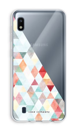Coloured triangles pastel
