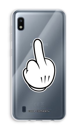 Middle finger white