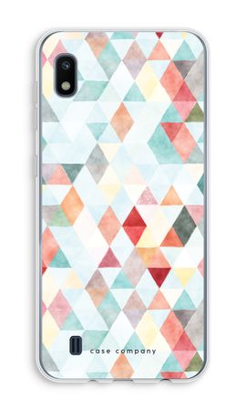 Coloured triangles pastel