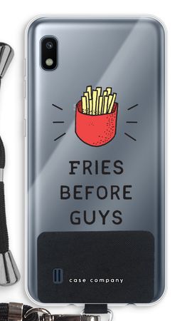 Fries before guys