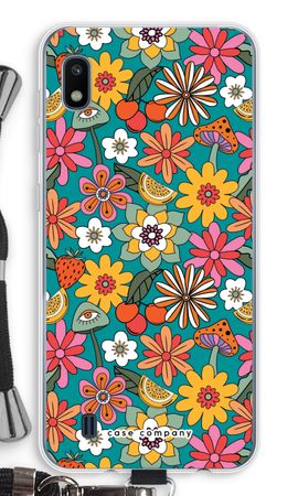 Retro Flowers N°2 - Blue