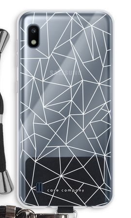 Geometric lines white