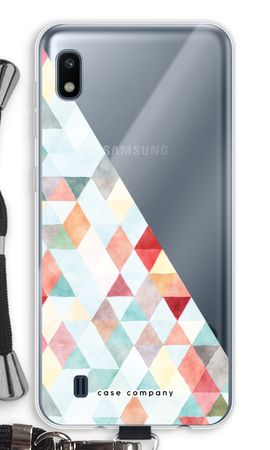 Coloured triangles pastel