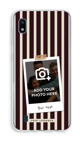 Polaroid - Retro, Samsung Galaxy A10 soft hoesje
