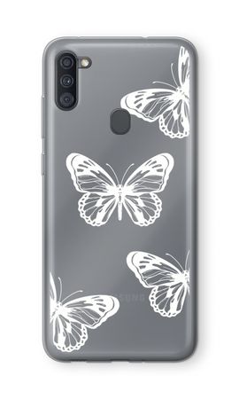 White butterfly