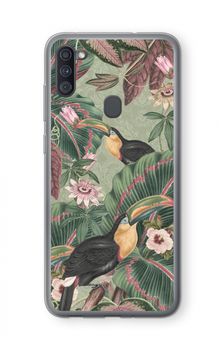 Tropical jungle toucan