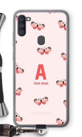 Rosy Butterflies Monogram