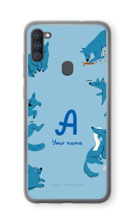 Playful Dogs Monogram