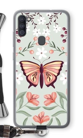 Butterfly in a floral world
