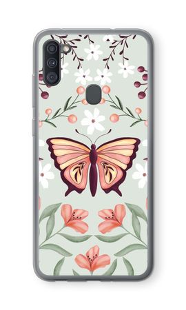 Butterfly in a floral world