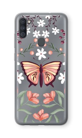 Butterfly in a floral world