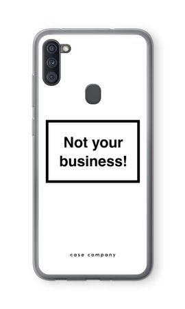 Not your business