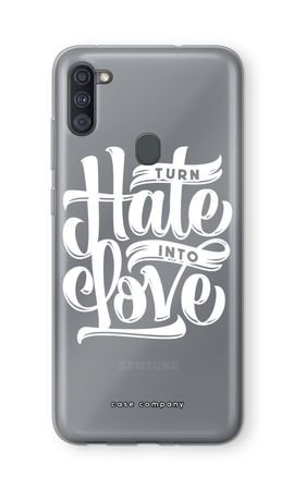 Turn hate into love