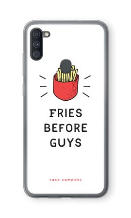 Fries before guys
