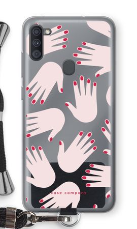 Hands pink