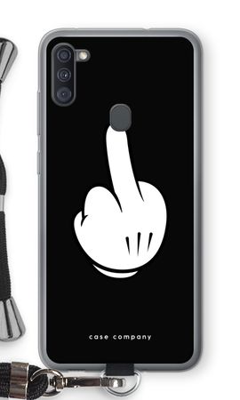 Middle finger black