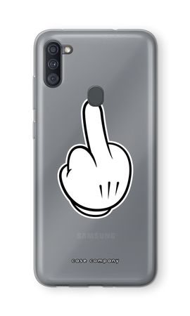Middle finger black