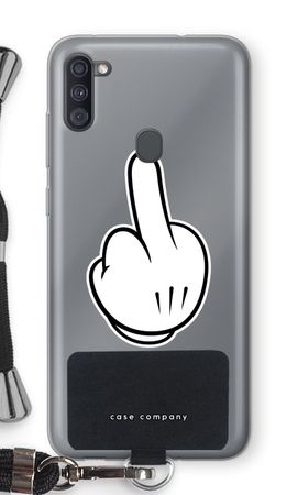Middle finger black