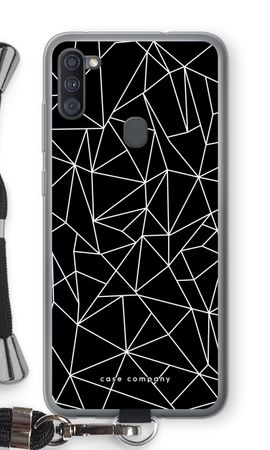 Geometric lines white