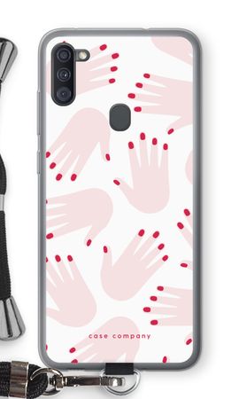 Hands pink
