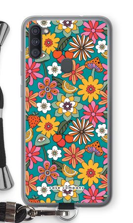 Retro Flowers N°2 - Blue