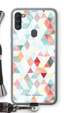 Coloured triangles pastel