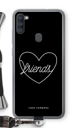 Friends heart black