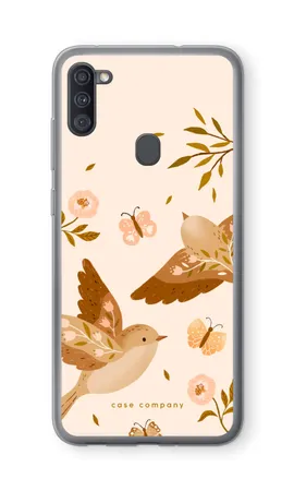 Fluttering Pair, Coque souple Samsung Galaxy A11