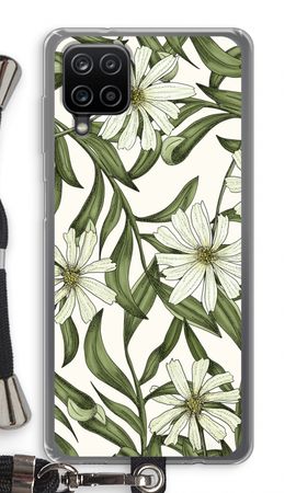 White flower pattern