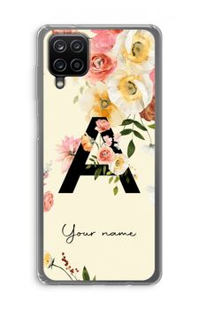 Flirty Flowers Monogram