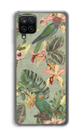 Tropical jungle parrot