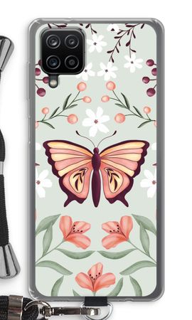 Butterfly in a floral world