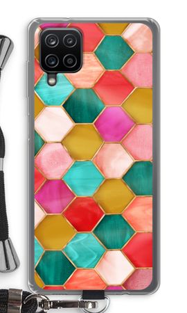 Hexagons in stained glass