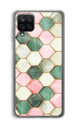 Hexagons in stained glass