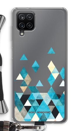 Coloured triangles blue