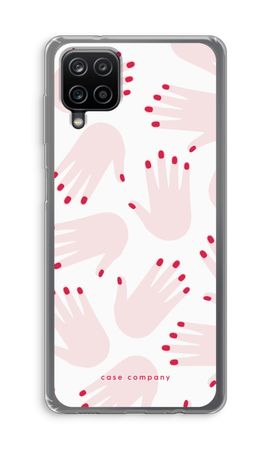 Hands pink