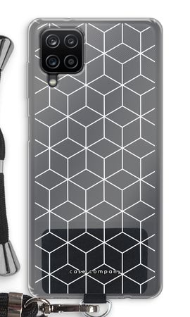 Cubes black and white