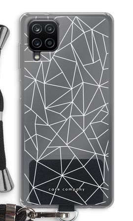 Geometric lines white