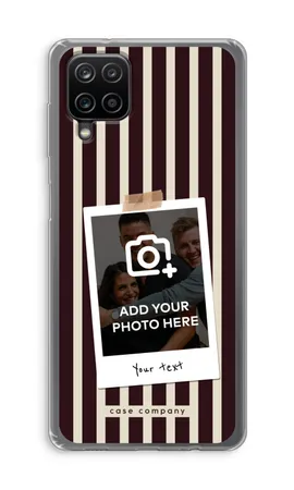 Polaroid - Retro, Mehki ovitek Samsung Galaxy A12