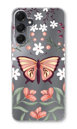Butterfly in a floral world