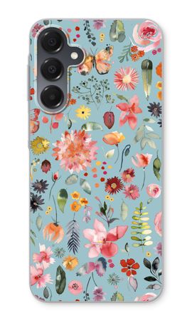 Bunte Pflanzen und Blumen