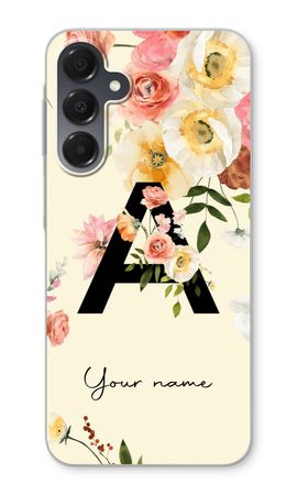 Flirty Flowers Monogram