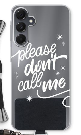 Don't call