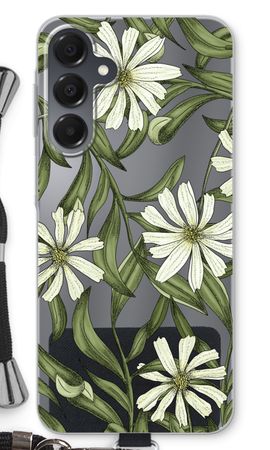 White flower pattern