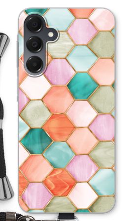 Hexagons in stained glass