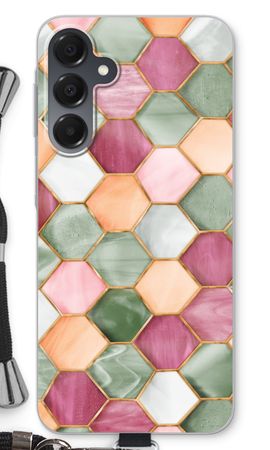 Hexagons in stained glass